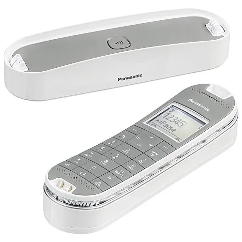 Panasonic KX-TGK320GW Schnurloses Telefon - Festnetztelefon mit Bluetooth-Funktion für kabellose Freiheit, ideal für Zuhause oder Büro.