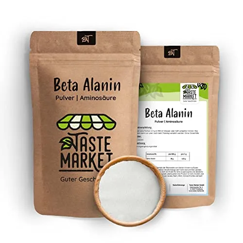 Beta Alanin | reines Pulver ohne Zusätze | 99% Reinheit | Beta Alanine Aminosäure | Workout Booster 1 kg