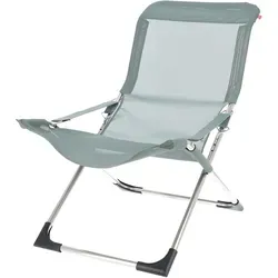 Sessel Fiesta aus Aluminium, Salbei - Gartenstuhl mit elegantem Design und bequemer Polsterung, ideal für entspannte Stunden im Freien oder im Wohnzimmer.