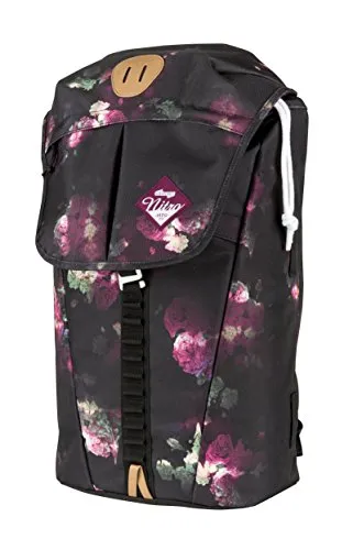 Nitro 878054 Cypress Daypack Rucksack für Uni & Freizeit - Sportlicher Tagesrucksack mit gepolstertem 15“ Laptopfach und praktischem Seesacktunnelverschluss, ideal für Uni, Business und Reisen.