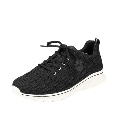 Rieker Damen Halbschuhe 54021 - Damen-Sneaker mit flachem Absatz und schmaler Passform, ideal für den täglichen Komfort und modischen Stil.