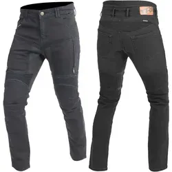 Trilobite Parado MONOLAYER Jeans Herren schwarz - Slim Fit Gr. 36/34 - Motorradhosen mit TRI-STRETCHER® Pro 5.0 Denim für herausragende Haltbarkeit und CE AAA Zertifizierung für höchste Sicherheitsstandards.