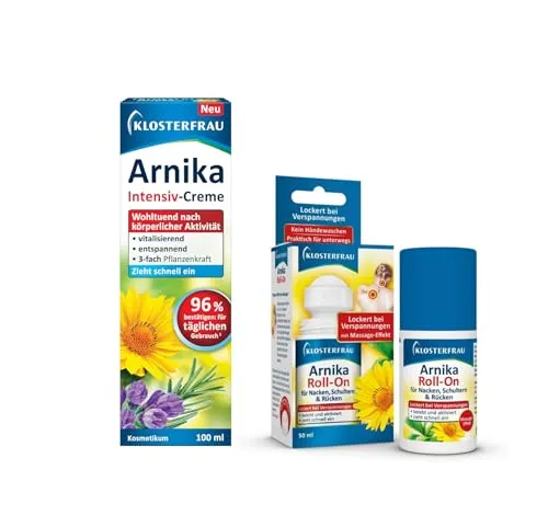 Klosterfrau Arnika Intensiv-Creme & Roll-On 100 ml & 50 ml von Klosterfrau