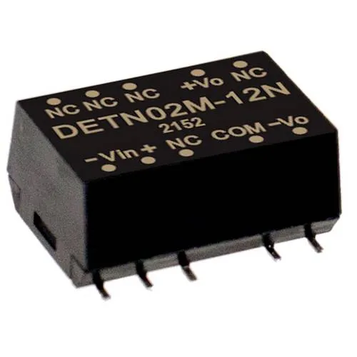 Produktbild MEAN WELL MW DETN02L-12N DC/DC-Wandler, SMD 83mA 2W Anzahl Ausgänge: 2 x Inhalt 1St.