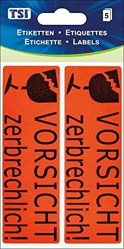 TSI Hinweis-Etikett