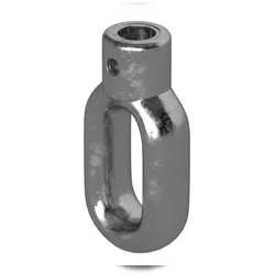 BAUHELD Markisenöse Zink 10 mm für Fleischerhaken