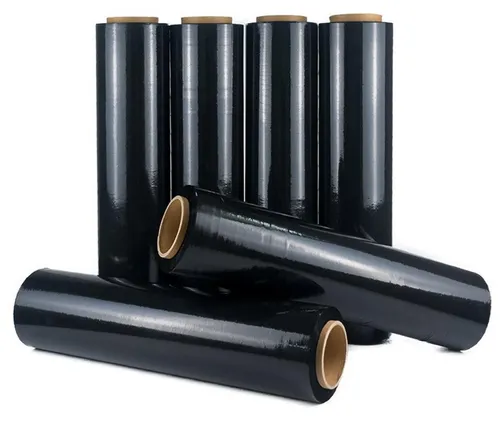 BAYLI Klebeband Stretchfolie 6 Rollen - Schwarz 500mm x 250m - 6 Rollen hochwertige Stretchfolie in Schwarz, 500mm x 250m, 23my. Ideal zum Sichern und Schützen von Paletten und Möbeln. Die extra starke Dehnbarkeit sorgt für optimale Stabilität und Schutz vor äußeren Einflüssen.
