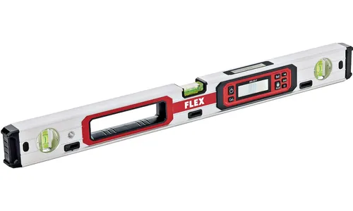 Flex Digitale Wasserwaage ADL 60-P 60cm – Präzise Messungen leicht gemacht - Wasserwaage: Digitale Wasserwaage mit 60 cm Länge, inkl. Tasche und Batterien für maximale Mobilität und Genauigkeit.
