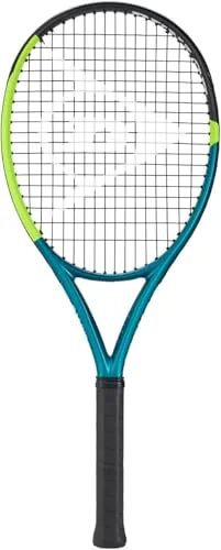 Dunlop Tennisschläger SX Team 105in - Leicht und kraftvoll - Tennisschläger mit 105 in² Kopfgröße für maximalen Sweet Spot, nur 260g leicht für schnelle Reaktionen und optimalen Komfort.