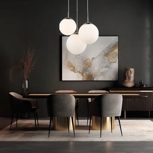 Hängeleuchte Kugeln 3 Flammig von Globo