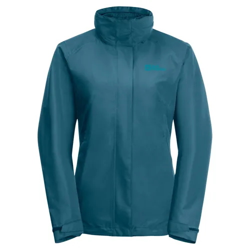 Jack Wolfskin Geisshorn 3in1 Ganzjahresjacke für Damen - Outdoorbekleidung für alle Jahreszeiten - Die Geisshorn 3in1-Jacke bietet perfekten Schutz bei Wind und Wetter mit atmungsaktiver, wasserdichter Außenjacke und warmer Hybrid-Innenjacke.