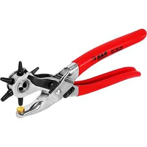 SundR Lochzange 274100240, Revolverlochzange, 2 - 5 mm Loch-Ø, verstellbar