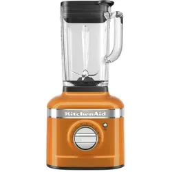 KitchenAid Artisan Standmixer K400 5KSB4026EHY Honey - Standmixer mit 1,4-L-Behälter und 1200 Watt, innovatives 3-teiligen Mixsystem für perfekte Ergebnisse bei harten Zutaten, intuitiv bedienbar mit 5 Geschwindigkeitsstufen und Selbstreinigungsprogramm.