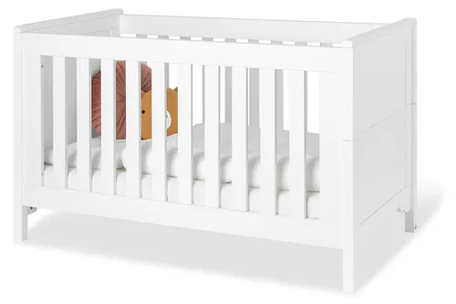 Pinolino® Kinderbett „Chalet“ – Weißes MDF-Bett für Kinder von Pinolino
