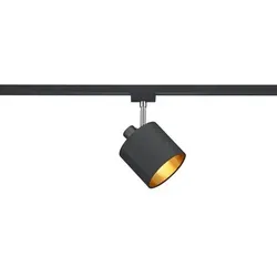 DUOLINE TOMMY SPOT - Verstellbarer Lampenschirm Schwarz mit Gold Innen, D. 12cm - Lampen, eleganter verstellbarer Lampenschirm für individuelles Lichtdesign und stilvolle Akzente in jedem Raum.