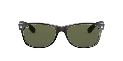 Ray Ban Unisex Sonnenbrille New Wayfarer, Gr. Large in schwarz von Ray-Ban