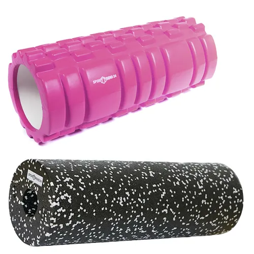 Sporttrend 24® Faszienrolle mit Noppen Pink