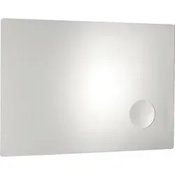 Sapho Badspiegel COSMETICO 100x70cm mit Kosmetikspiegel - Eleganter Badspiegel ohne Beleuchtung, 100x70 cm, mit drehbarem Kosmetikspiegel und Korrosionsschutz für langanhaltende Qualität. Ideal für jeden Badebereich.