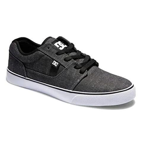 DC Shoes Herren Tonik Tx Se Sneaker - Black Battleship, 42 EU - Herren-Skateboardschuhe mit robustem Synthetik-Obermaterial und rutschfester Gummisohle für optimalen Halt beim Skateboarding.