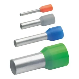 Klauke Aderendhülse 169OK, 1000 Stück, orange - Hochwertige Aderendhülsen für sichere Verbindungen. Mit 0,5 mm² Querschnitt, halogenfrei und isoliert. Ideal für den professionellen Einsatz in Kabelanschlüssen.