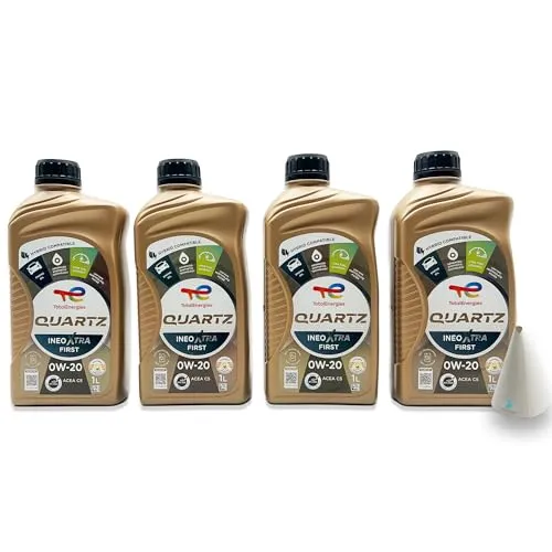 L Total Quartz Ineo Xtra First 0W-20 | kompatibel mit Opel/Vauxhall OV 040 1547 - A20 | PSA B71 2010 | 4 Liter | Motoröl | Motorenöl | mit Trichter | weitere Empfehlungen siehe Artikelbeschreibung 4