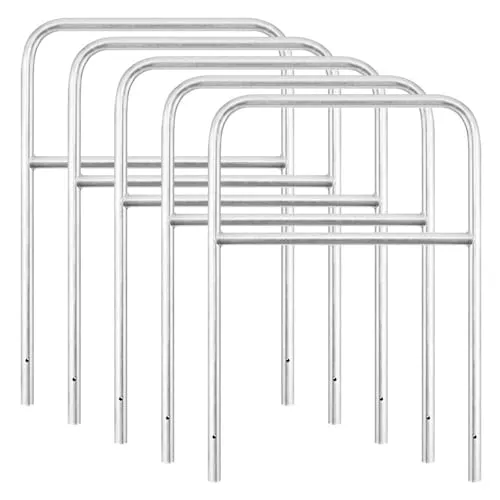 ROBUSTO BIGPACK 5 x Anlehnbügel, zum Einbetonieren, feuerverzinkt, Knieholm, 90 x 80 cm, Art.-Nr. 611115 | Anlehnbügel | Fahrradanlehnbügel | Fahrradbügel