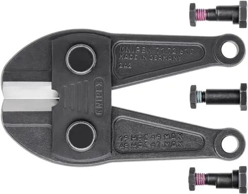 Knipex Ersatzmesserkopf für 71 72 610 - Hochwertige Ersatzklinge für präzise Schneidarbeiten, kompatibel mit 71 79 610