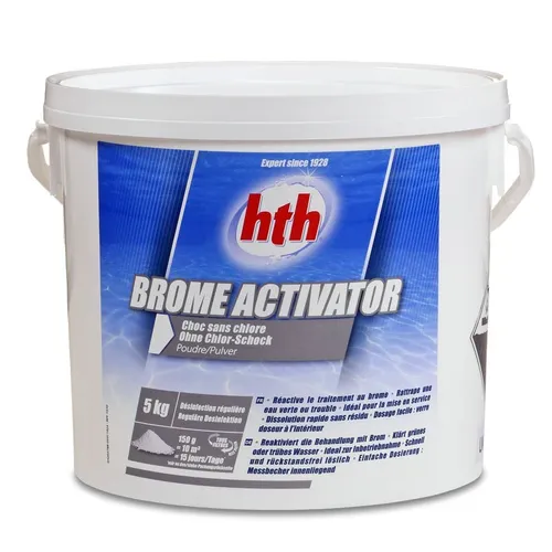 BROME Activator Pulver hth 5,0 kg - Verstärkt die Wirkung der Brom Tabletten