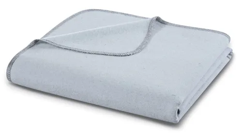 Plaid / Decke Wohndecke light blue 140 x 200cm