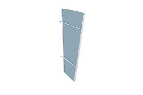 Gutta 7313259 - SEITENTEIL XLW WEISS 6 MM 1670 X 850 X 550 MM SAT.BLAU
