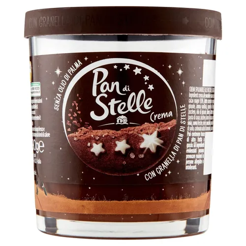 Pan di Stelle Crema Spalmabile Streichcreme mit Haselnüssen, Kakao 190g