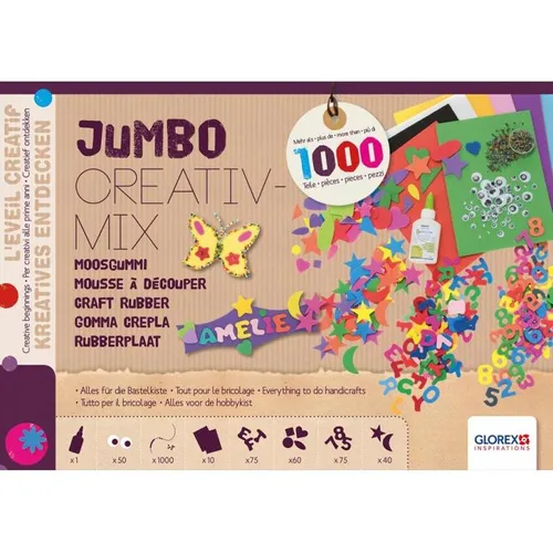 Glorex Jumbo Moosgummi Mix (62245030)