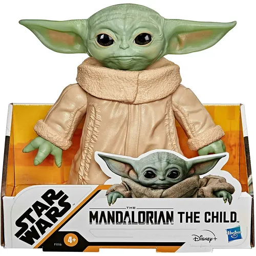 Action-Figur Star Wars The Mandalorian Baby Yoda The Child 17 CM - Action- & Spielfiguren, detailgetreue Nachbildung von Baby Yoda, perfekt für Sammler und Fans der Star Wars Saga.