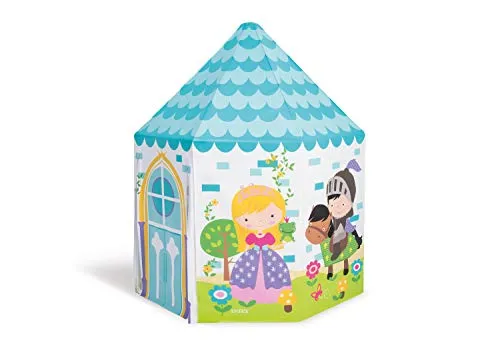 Intex Princess Play Tent - Spielzelt für Kinder, mit praktischer Türöffnung und einer Höhe von 130 cm, ideal für kreative Spielstunden ab 3 Jahren.