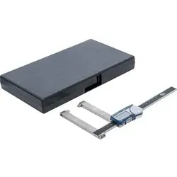Digital-Bremsscheiben-Fühlerlehre - Länge 160 mm, präzise digitale Messung bis 140 mm in Kunststoffkassette