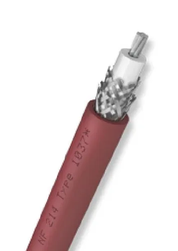 Oehlbach NF 214 M NF-Audiokabel Meterware, Bordeaux (1037), Preis pro Meter