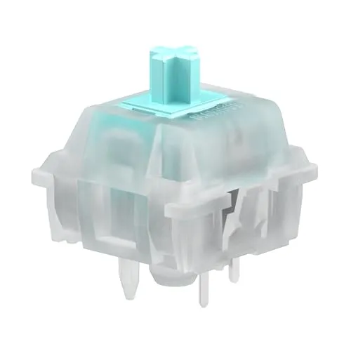 Glorious Gaming – Leise Schalter „Lynx“ (GESCHMIERT). 36 lineare, mechanische Schalter für Hot-Swap-Tastaturen, 5-Pin (PCB), lineare Tastaturschalter für Gaming, geschmierter POM-Schaft