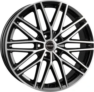 Borbet BS5 Alufelge schwarz 8x19 ET42 von BORBET