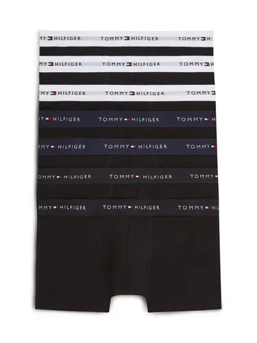 Tommy Hilfiger Underwear Trunk (7-Stück) in bunten Farben - Körpernahe Passform mit elastischem Bund für hohen Tragekomfort. 7 Teile in verschiedenen Farben, ideal für den täglichen Gebrauch. Maschinenwaschbar und aus hochwertiger Baumwolle-Elasthan-Mischung gefertigt.