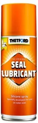 Thetford Seal Lubricant Gummi-Pflegespray 200ml - Toilettenzubehör für die regelmäßige Pflege und Schmierung von Dichtungen und Gelenkverbindungen, schützt vor Verschleiß und sorgt für eine lange Lebensdauer.
