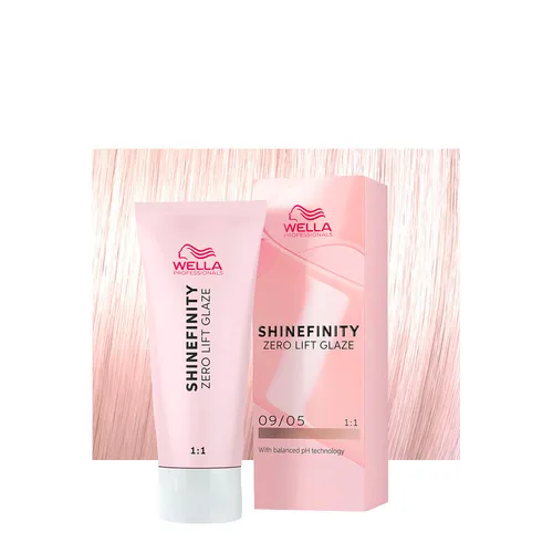 Wella Shinefinity Silk Blush 09/05 Sehr Helles Natürliches Mahagoniblond 60 ml