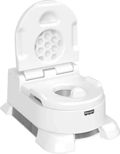 Fisher-Price GPN14-4-in-1 Premium Töpfchen – mitwachsendes Töpfchen, mit realistischen Geäruschen & Musik, für Babys und Kleinkinder