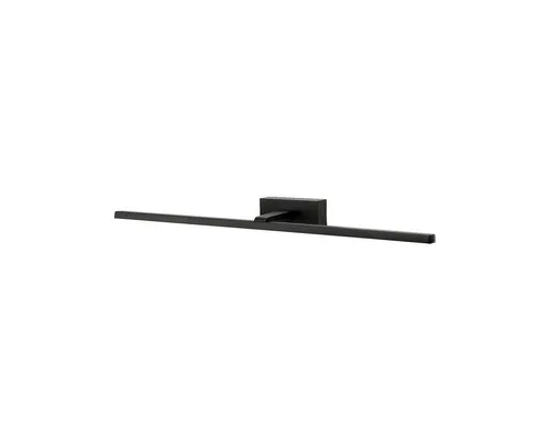 Schwarze LED Wandlampe 89,5 cm - Warmweiß für stilvolle Akzente - Wandleuchte aus Aluminium mit 650 lm Lichtstrom, perfekt für Wohnzimmer, Schlafzimmer und Flur. Zeitloses Design für eine gemütliche Atmosphäre.