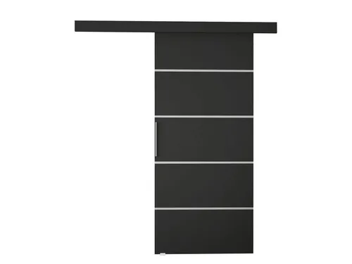 MIRJAN24 Schiebetür Rubi 70 III (Universell in schwarz von Mirjan24