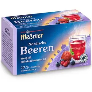 Meßmer Tee Nordische Beere, 20 Teebeutel von Meßmer