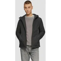 QS Wattierte Übergangsjacke mit Kapuze schwarz XL - Funktionsjacken, leicht wattiert und ideal für wechselhaftes Wetter, mit praktischen Taschen und fixierter Kapuze für optimalen Tragekomfort.