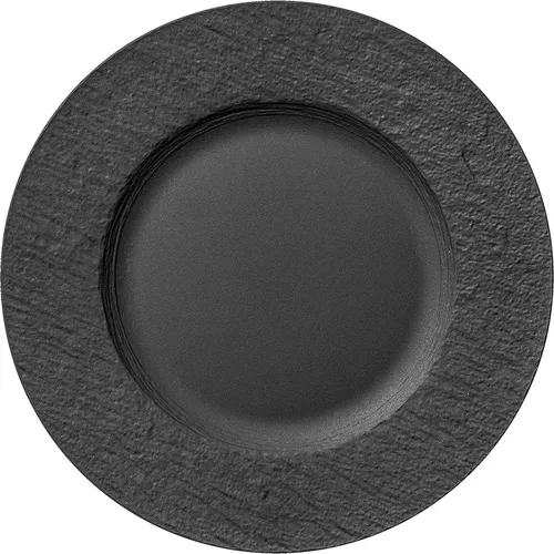 Villeroy & Boch Speiseteller Manufacture Rock, 27 cm - Hochwertiger Speiseteller aus der Manufacture Rock Kollektion, ideal für stilvolle Tischdekoration und langlebig im Gebrauch.
