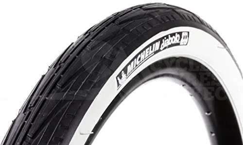 Michelin Rennradreifen City´J, 37-451 (20X1 3/8), schwarz/weiß, FA003466039