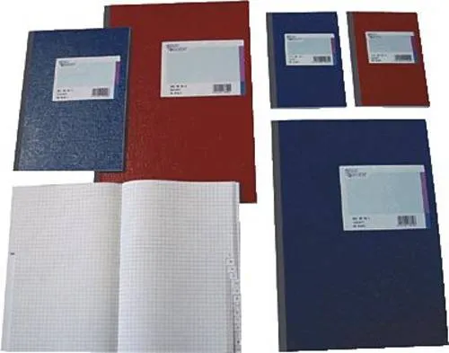 König & Ebhardt Kladde 8616272-100SB96 Notizbuch kariert Rot Anzahl der Blätter: 96 DIN A6