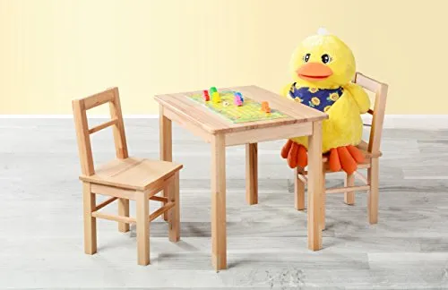 Möbeldesign Team 2000 Kindertisch und 2 Kinderstühle